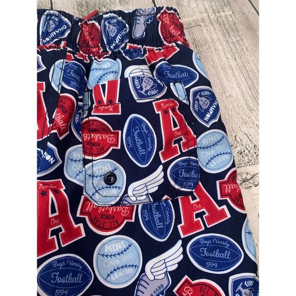 GYMBOREE Boy’s Patriotic Baseball Swim Trunks / Size: 3T - Picture 5 of 5